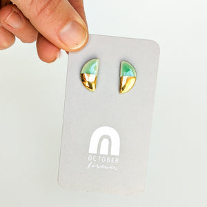 Half Moon Studs